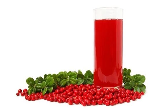 cranberry juice for prostatitis