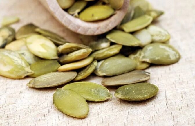 Pumpkin seeds of prostatitis