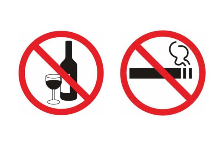 Rejection of bad habits