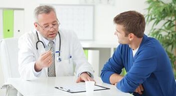 consultation of the patient with a specialist